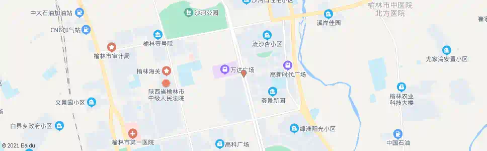 榆林长兴路_公交站地图_榆林公交_妙搜公交查询2025