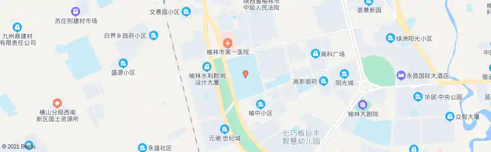 榆林榆林中学_公交站地图_榆林公交_妙搜公交查询2025