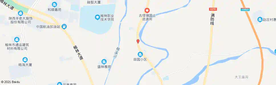 榆林水泥制管厂_公交站地图_榆林公交_妙搜公交查询2025