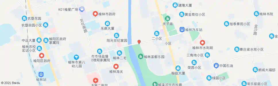 榆林榆兴桥_公交站地图_榆林公交_妙搜公交查询2025