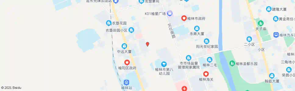 榆林柳营路_公交站地图_榆林公交_妙搜公交查询2025