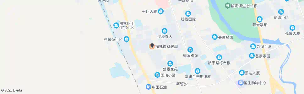 榆林市财政局_公交站地图_榆林公交_妙搜公交查询2025