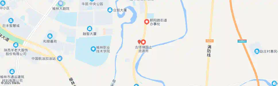 榆林氮肥厂_公交站地图_榆林公交_妙搜公交查询2025