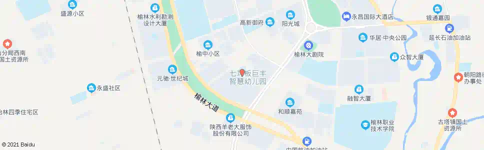 榆林兴达路_公交站地图_榆林公交_妙搜公交查询2025