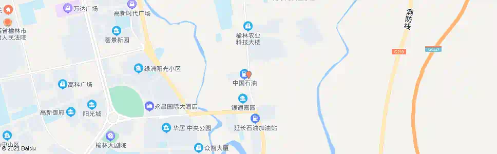 榆林杏焉村_公交站地图_榆林公交_妙搜公交查询2025