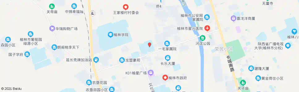 榆林苏州中学_公交站地图_榆林公交_妙搜公交查询2025