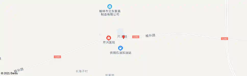 榆林芹河乡政府_公交站地图_榆林公交_妙搜公交查询2025