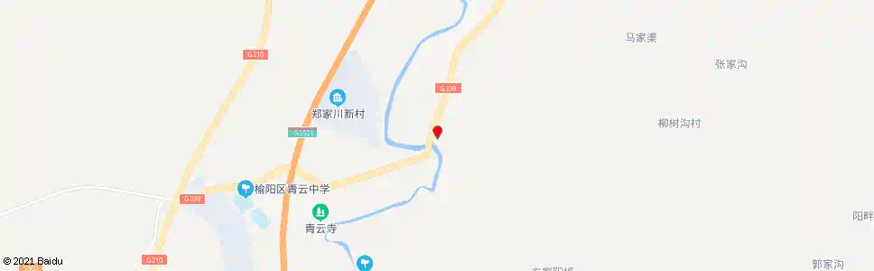 榆林郑家川前村_公交站地图_榆林公交_妙搜公交查询2025