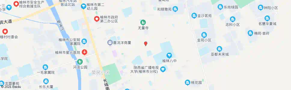 榆林兴中路_公交站地图_榆林公交_妙搜公交查询2025