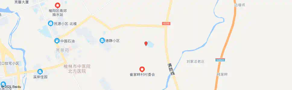 榆林刘家洼_公交站地图_榆林公交_妙搜公交查询2025