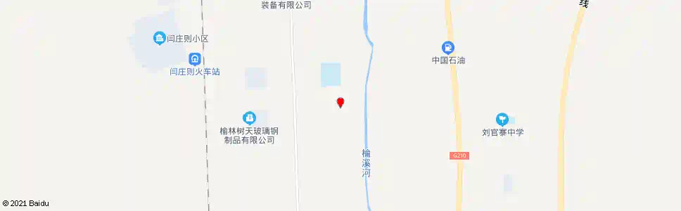 榆林闫庄则变电站_公交站地图_榆林公交_妙搜公交查询2025