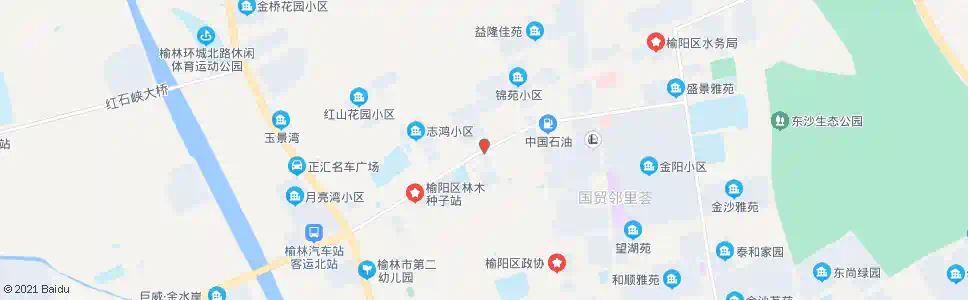 榆林榆阳区党校_公交站地图_榆林公交_妙搜公交查询2025