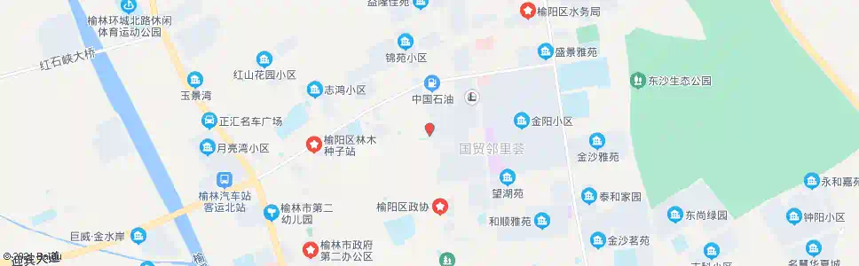 榆林惠丰小区_公交站地图_榆林公交_妙搜公交查询2025