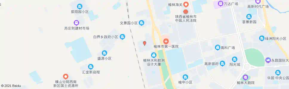 榆林圣景名苑_公交站地图_榆林公交_妙搜公交查询2025