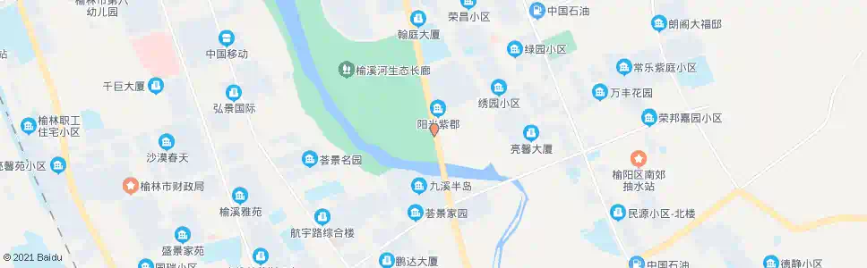 榆林怀德西路_公交站地图_榆林公交_妙搜公交查询2025