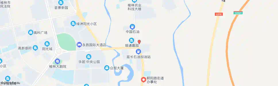 榆林南川村_公交站地图_榆林公交_妙搜公交查询2025