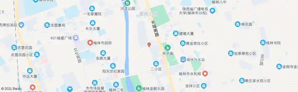 榆林新楼巷_公交站地图_榆林公交_妙搜公交查询2025