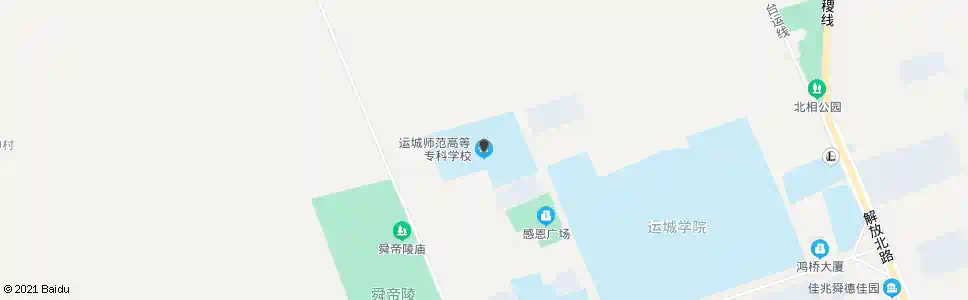 运城师范_公交站地图_运城公交_妙搜公交查询2025