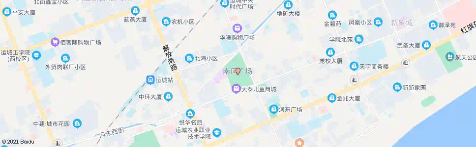 运城南风广场_公交站地图_运城公交_妙搜公交查询2025