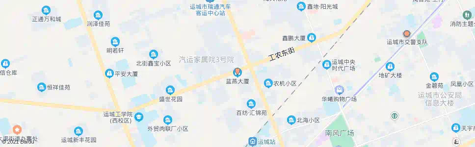 运城蓝燕大厦_公交站地图_运城公交_妙搜公交查询2025