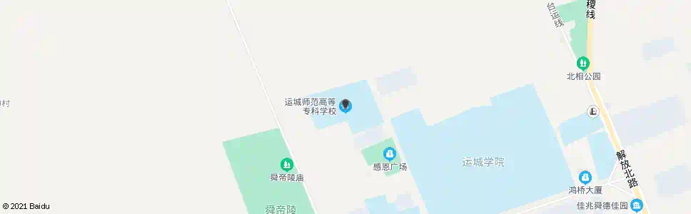 运城师范学校_公交站地图_运城公交_妙搜公交查询2025