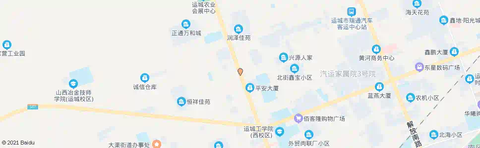运城西留村_公交站地图_运城公交_妙搜公交查询2025
