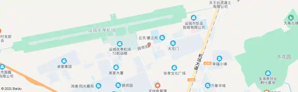 运城空港度假村_公交站地图_运城公交_妙搜公交查询2025