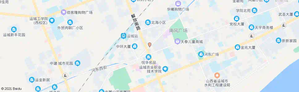 运城八一市场_公交站地图_运城公交_妙搜公交查询2025