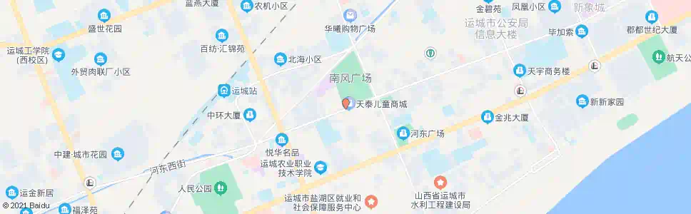运城南风供电所_公交站地图_运城公交_妙搜公交查询2025