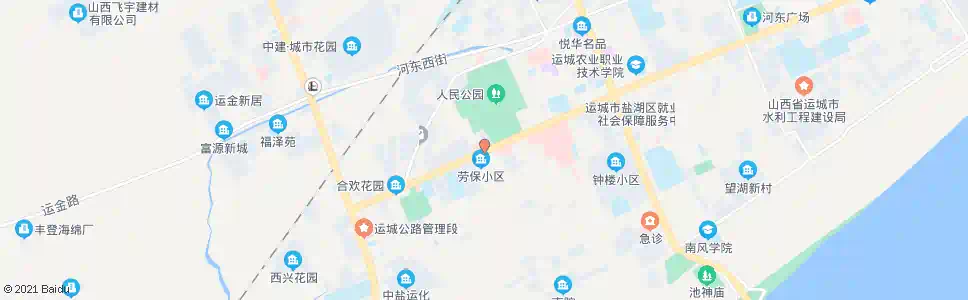 运城西花园_公交站地图_运城公交_妙搜公交查询2025
