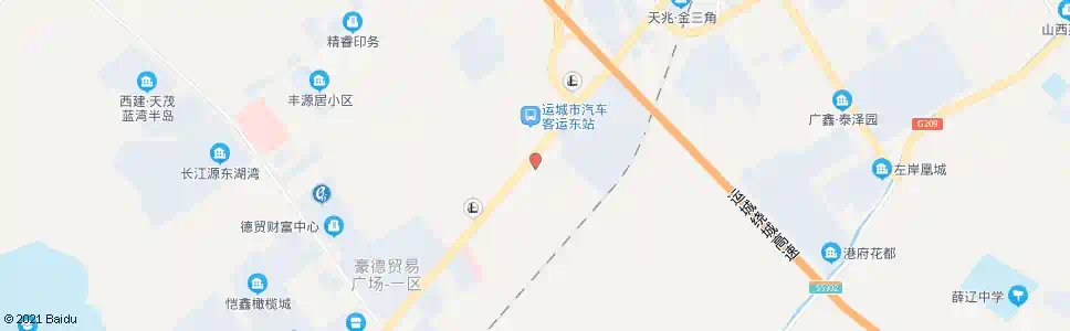 运城彩虹汽贸_公交站地图_运城公交_妙搜公交查询2025