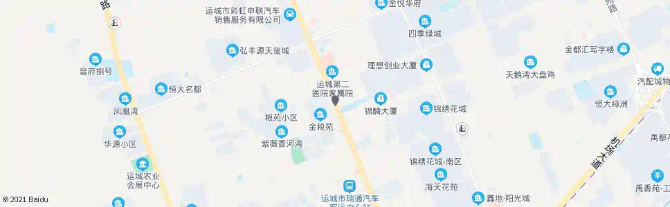 运城北城初中分校_公交站地图_运城公交_妙搜公交查询2025