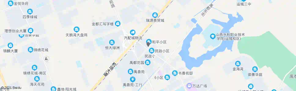 运城和平街_公交站地图_运城公交_妙搜公交查询2025