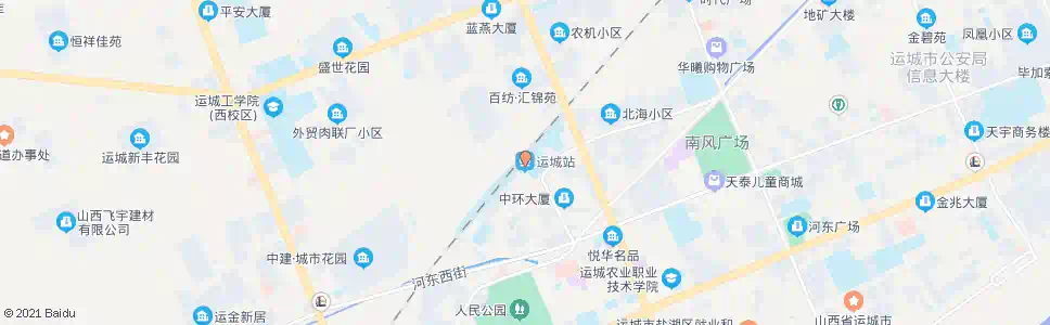 运城火车站_公交站地图_运城公交_妙搜公交查询2025