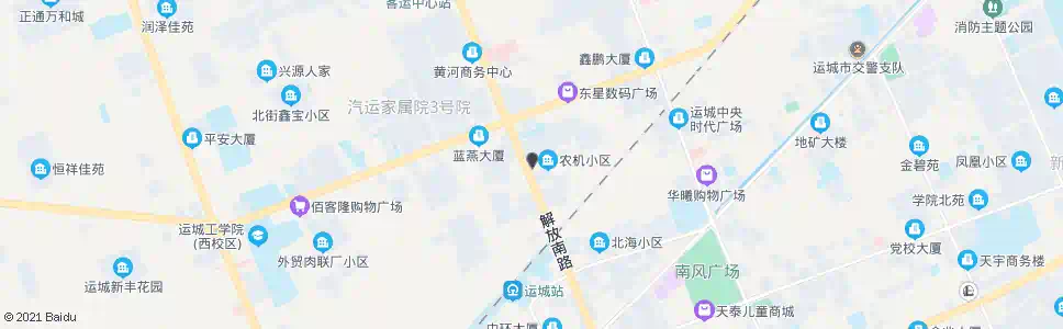 运城百汇解放北路店_公交站地图_运城公交_妙搜公交查询2025