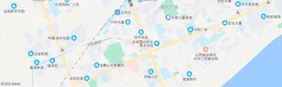 运城河东市场_公交站地图_运城公交_妙搜公交查询2025