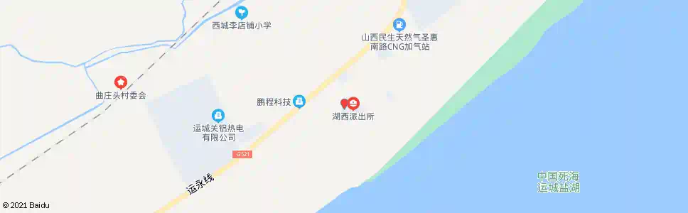 运城盐化二厂_公交站地图_运城公交_妙搜公交查询2025