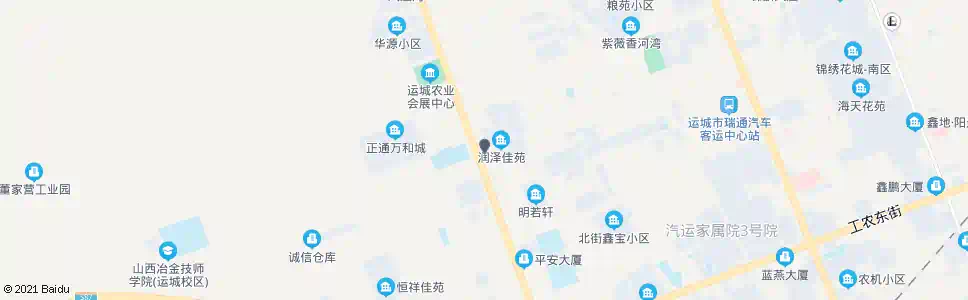 运城东留_公交站地图_运城公交_妙搜公交查询2025