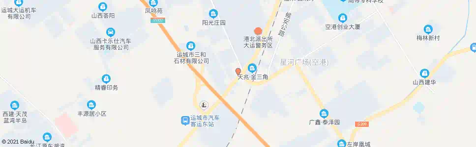 运城河东汽贸_公交站地图_运城公交_妙搜公交查询2025