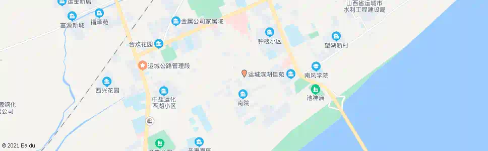 运城南城办_公交站地图_运城公交_妙搜公交查询2025