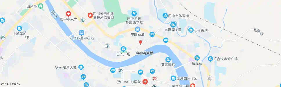 巴中巴中日报社_公交站地图_巴中公交_妙搜公交查询2025