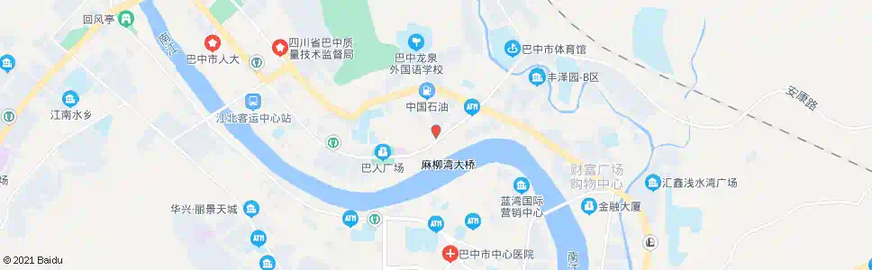 巴中巴中日报社(东行)_公交站地图_巴中公交_妙搜公交查询2025