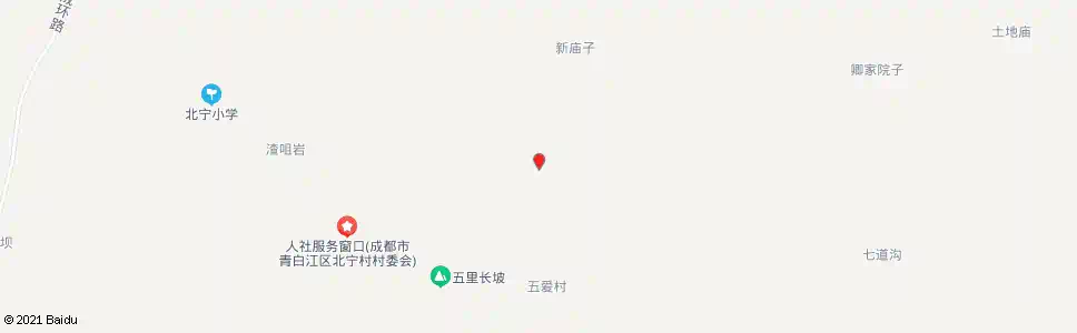 成都五爱村东_公交站地图_成都公交_妙搜公交查询2025