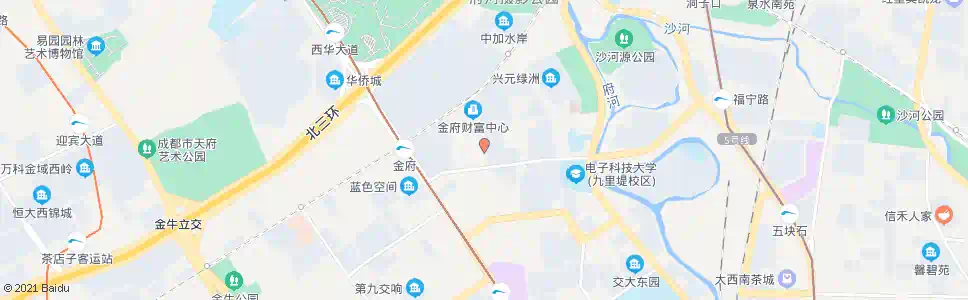 成都长青北路_公交站地图_成都公交_妙搜公交查询2025