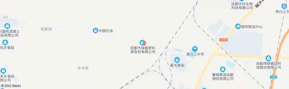 成都曙光村_公交站地图_成都公交_妙搜公交查询2025