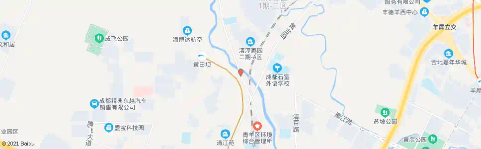 成都金辉路成飞路口_公交站地图_成都公交_妙搜公交查询2025