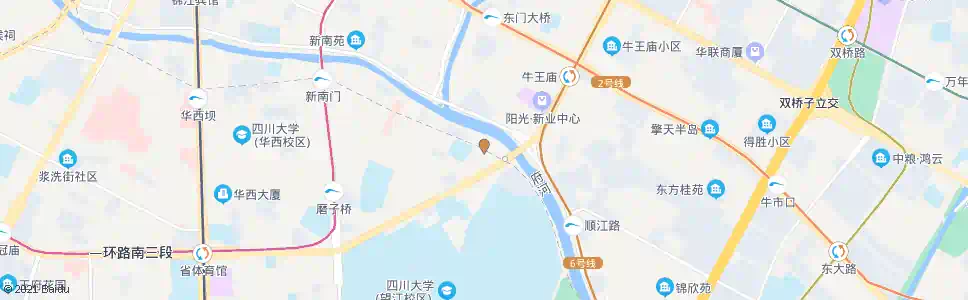 成都致民路东_公交站地图_成都公交_妙搜公交查询2025