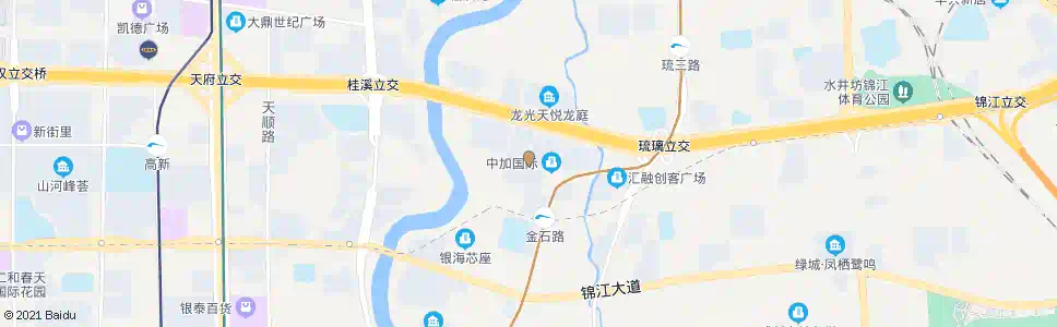 成都毕升路西_公交站地图_成都公交_妙搜公交查询2025