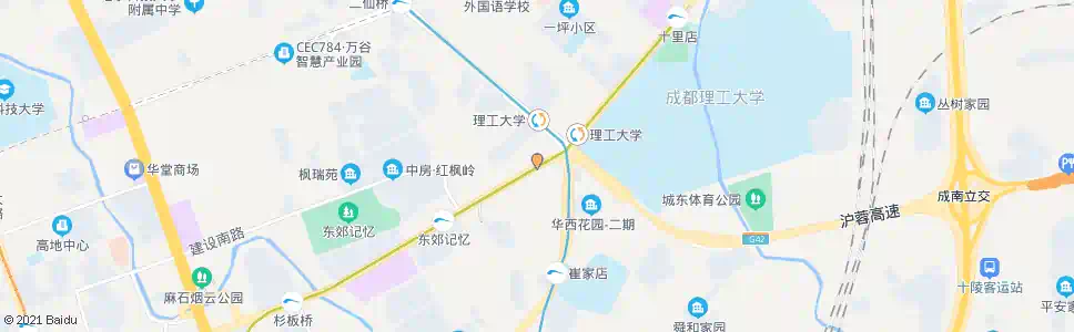 成都杉板桥路东_公交站地图_成都公交_妙搜公交查询2025
