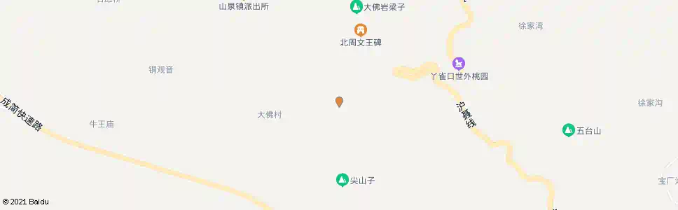 成都袁家沟_公交站地图_成都公交_妙搜公交查询2025